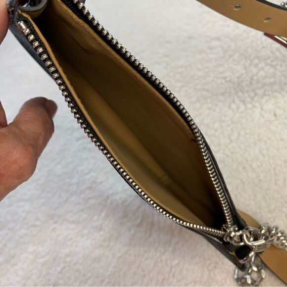 MICHAEL KORS SIGNATURE LOGO BELT BAG WITH CHAIN PULL NWT - Picture 7 of 10